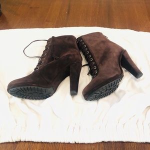 BrandNew All Saints Women Leather Suede Boots
